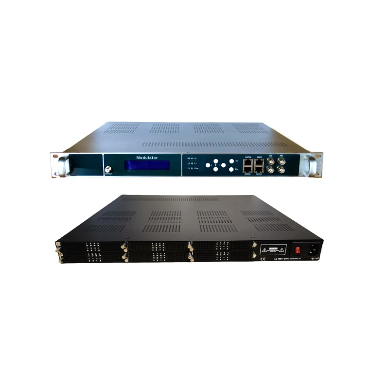 Analog TV 16 Channels HD to RF Analog Agile Modulator pal-b/g