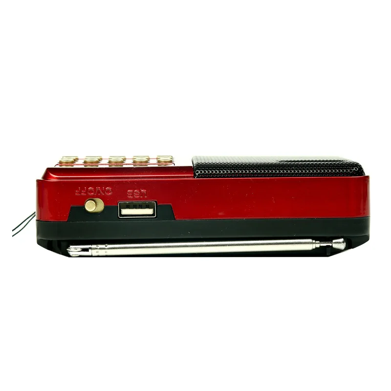 Portable USB tf Card Am Fm Led Display Transmitter Portable Portable Digital Radio vintage radio