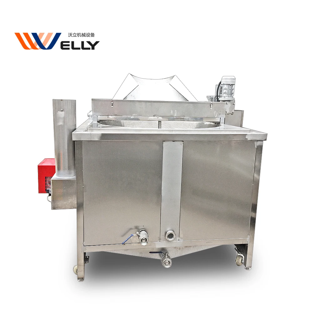 Vegetable Chips Banana Broad Bean Frying Machine French Fries Machine Price Finger Fried Potato Machine Full Automatically