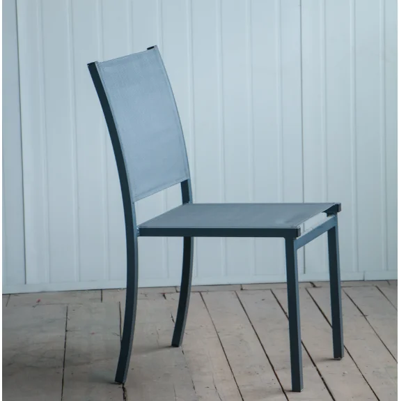 Outdoor Patio Garden Extension Dining aluminum Slatted garden table