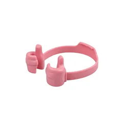 Adjustable Lazy Flexible Portable Desktop OK Tablet Holder Thumbs-up Cell Phone Stand for Desk Offices Bedrooms Travel