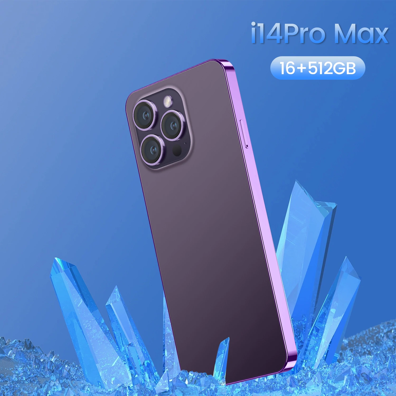 2023 Original Dual Card Dual Smartphone For i14 Pro Max Unlock Cellphone Cell Smart Android Mobile Phone