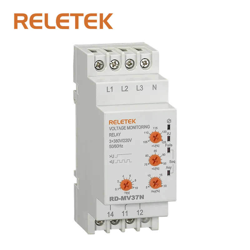 Reletek 3 фазы напряжения тока автомат защити цепи RD-MV35 []/36(N)/37(N) с низким энергопотреблением трехфазного четырехпроводного герметичный текущий контроль уровня