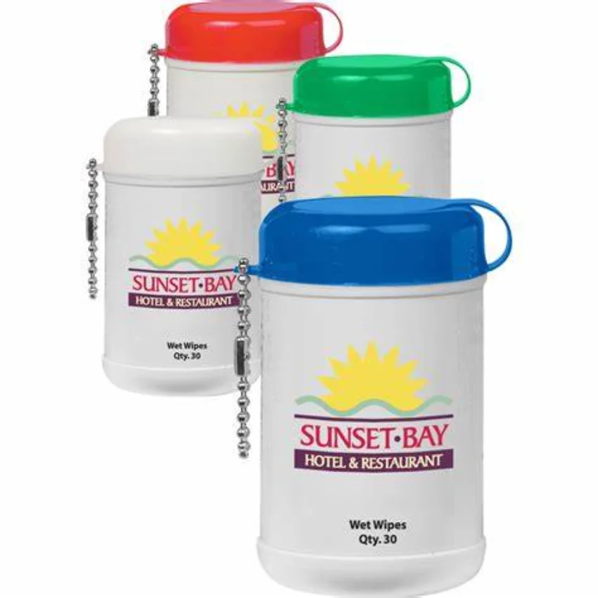 Оптовая продажа влажные салфетки с мини-канистрой для взрослых домашний бочонок приемлемые новые нетканые портативные из