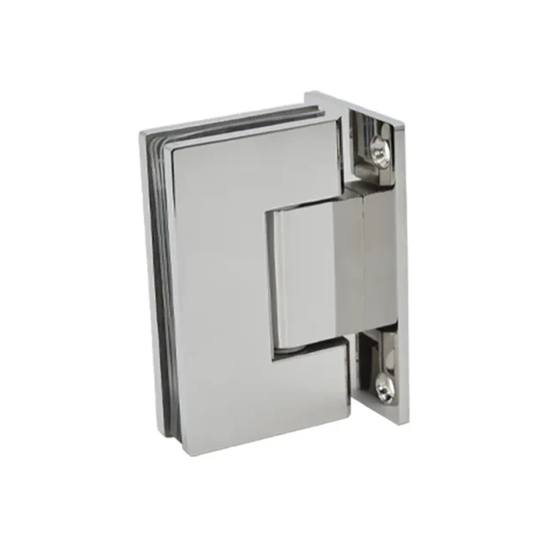 Стеклянная душевая кабина для ванной комнаты, настенное крепление, латунная стеклянная дверная петля