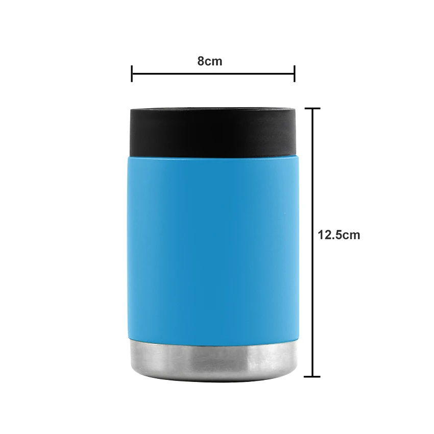 Double Walled Stainless Steel Beer Can Cooler Holder