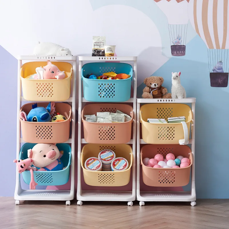 New Products  Colorful   Children Toys Storage Plastic Dirty Clothes  Laundry Basket