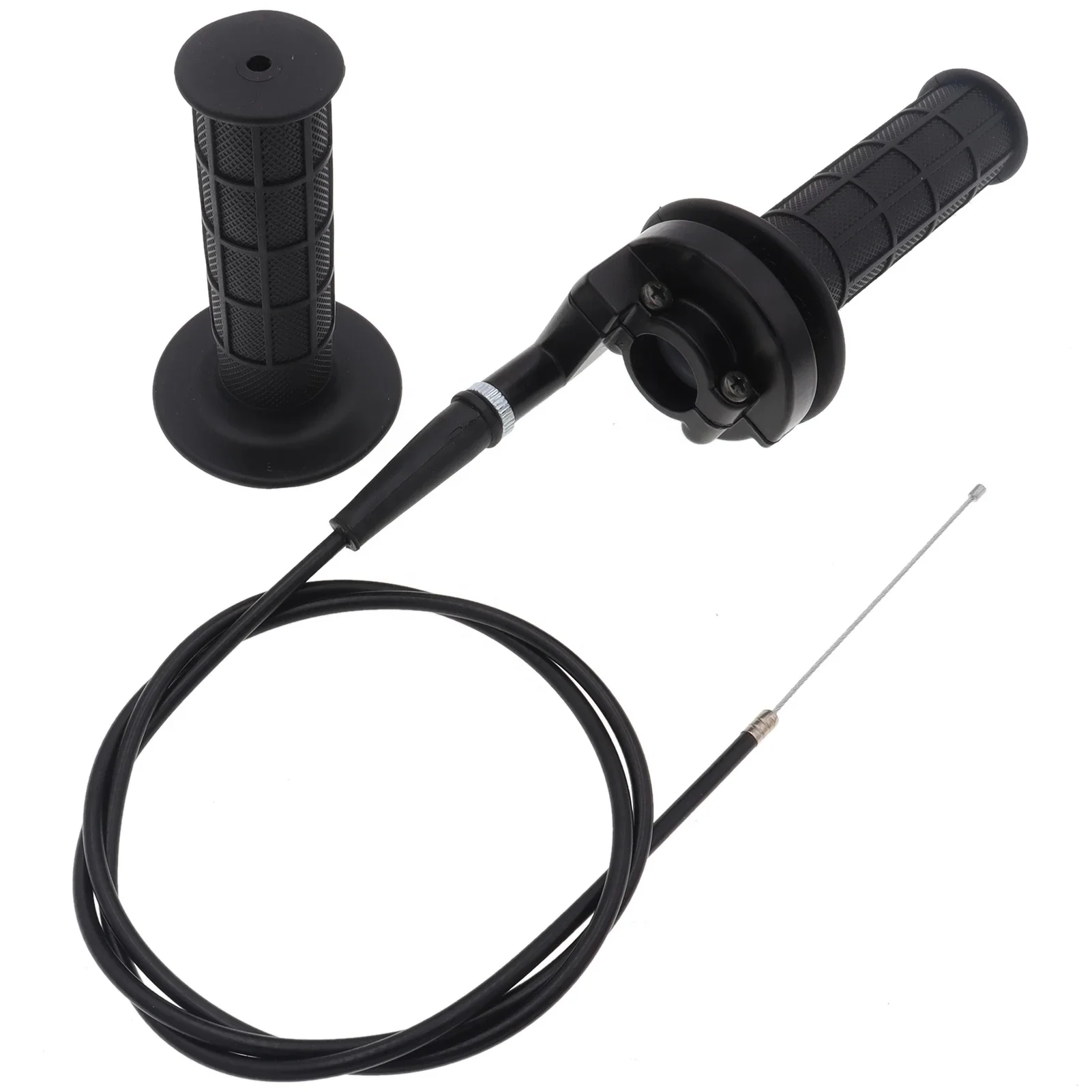 22mm Motorcycle Dirtbike Twist Throttle Handle Grip & Cable For Quad ATVs Dirt Bike 50CC 125CC 150CC 250CC