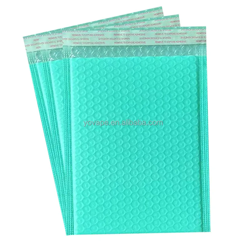 Usable Colorful Envelopes Padded Bubble Envelope Lined Wrap Poly mailer Bag for Shipping Mailing Self Seal Black Bubble Mailers