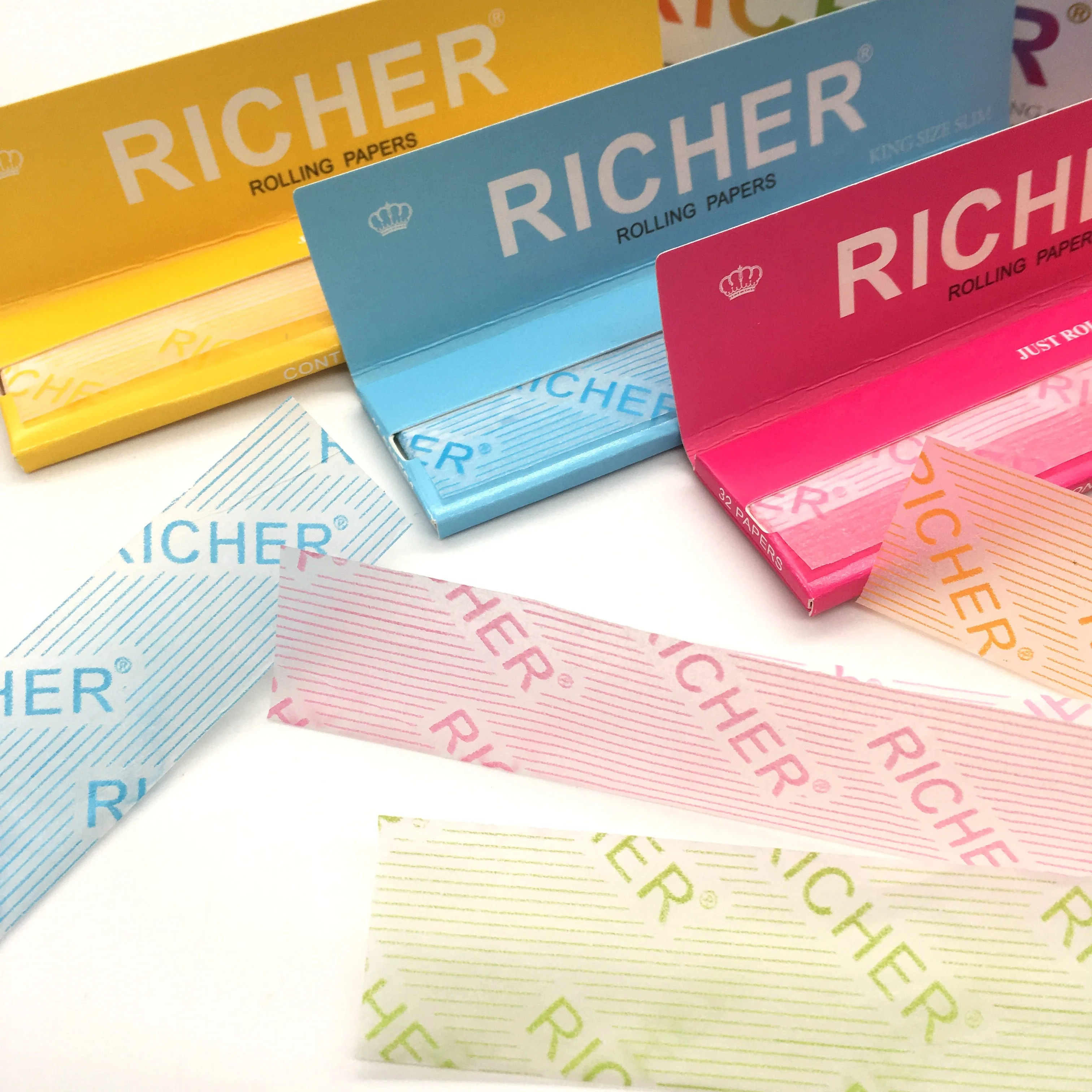 2020 RYO Custom Pink, Black, Blue, Purple Smoking Rolling Papers