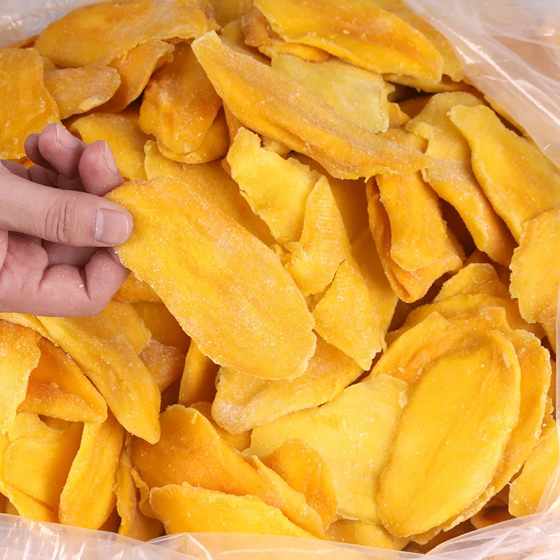 Wholesale Good Price Natural  Healthy Snacks Frozen Dried Air Dried Mango Slices