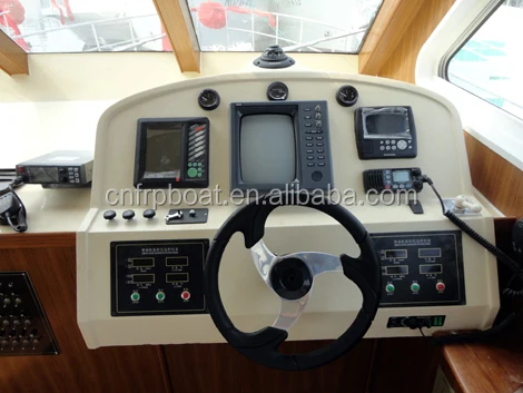 
62 ft China Factory Fiberglass Hull Material Offshore Fast Military Cruise Patrol Vessel Coast Guard Ship for Sale 