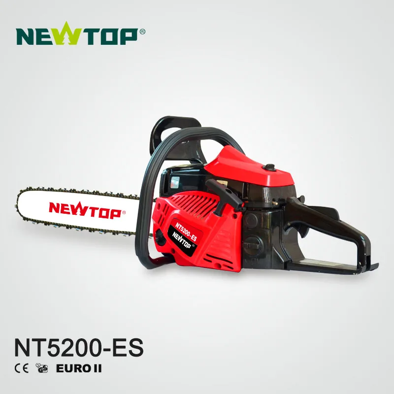 Бензиновая бензиновая цепная пила 52CC машина для резки дерева бензопила на продажу