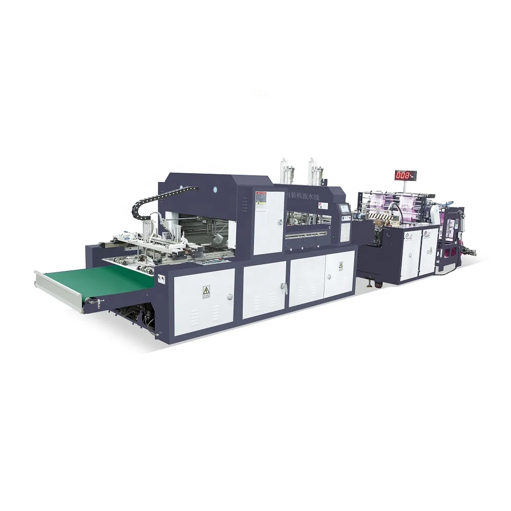 Vest T-shirt Bags Making Machine Model SS-CGS450 PE New 2019 Plastic Yaskawa Japan High Speed SICK Germany Delta Taiwan English