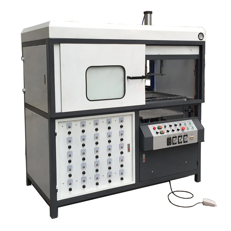 Semi automatic blister thermo vacuum forming machine from China