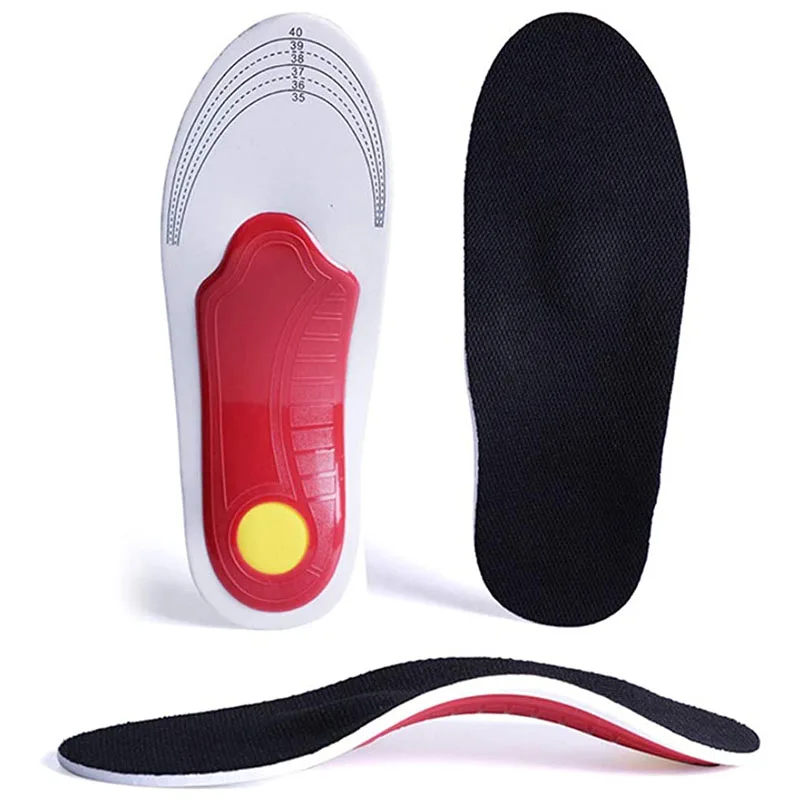 3D High Arch Support Insole for Flat Foot Orthopedic Shoe Insert Relieve Foot Pain Plantar Fasciitis for Men and Women