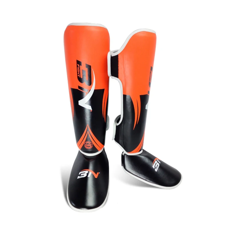 BN Pretorian Best Shin Protectors Sanda Kick boxing Leggings Shin FOOT PROTECT FOR SPARRING AND TRAINING MUAY THAI SHINGUARDS