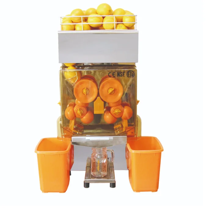 Commercial orange juicer for restaurant fruit bar supermarket/cold press orange juice extractor
