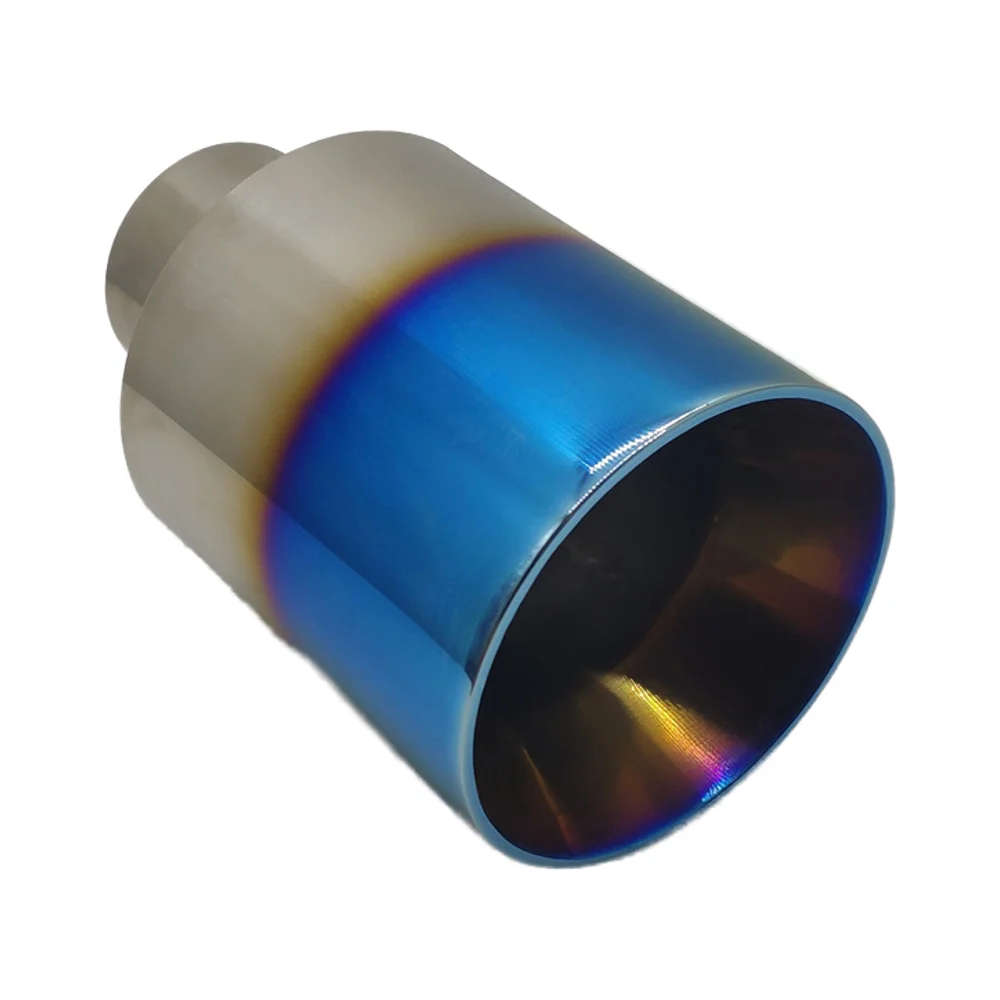 Double layer Straight cutting welded edge exhaust pipe in hot selling