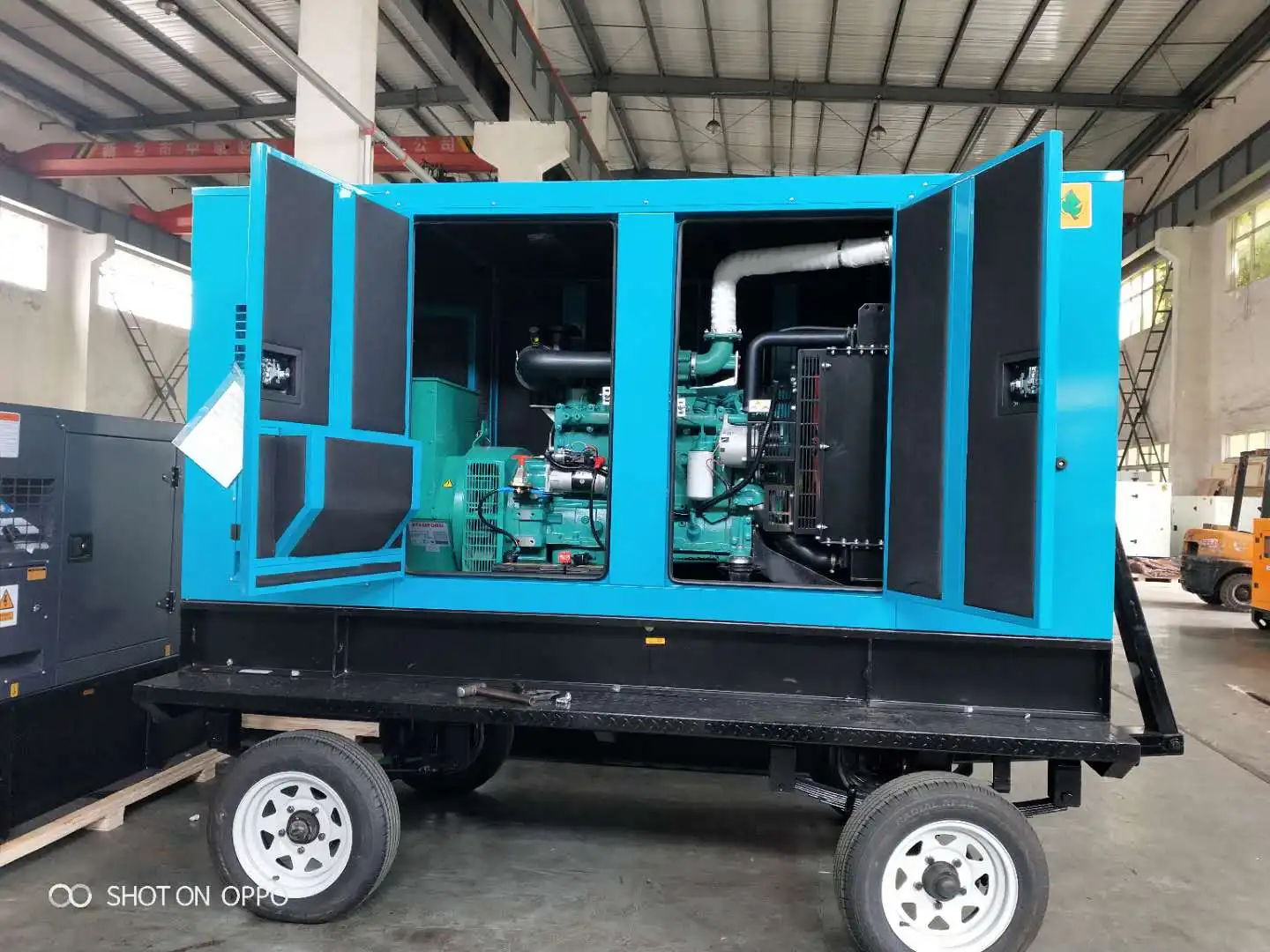 Trailer  type soundproof diesel generator  100kva
