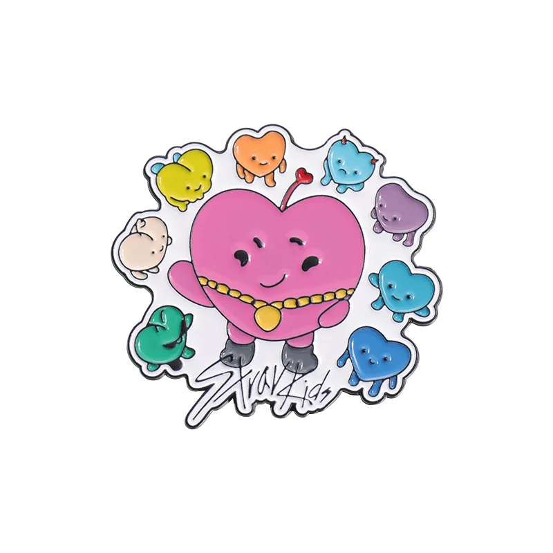 Popular music singer album CASE 143 badge Korean band pins