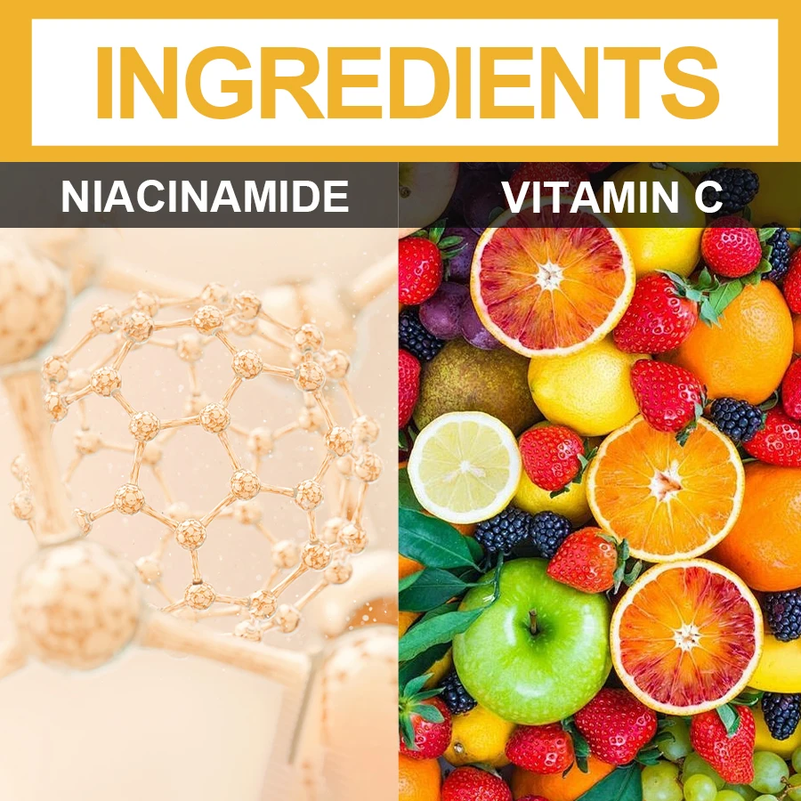 Natural Organic Vitamine C Skin Care Anti Aging Moisturizing Vitamin C Serum For Whitening And Glow dark spot removal serum