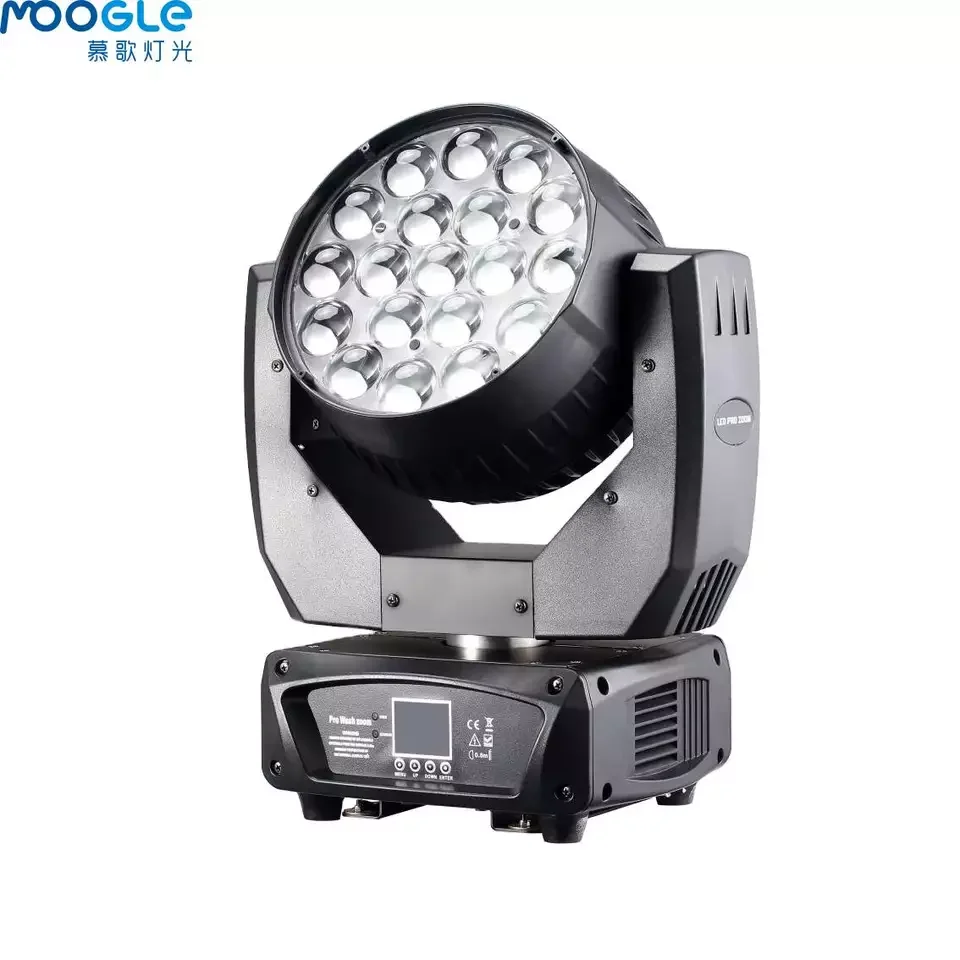 19x15Watt Color Beam Wash 2-in-1 19x15W LED Moving Head Zoom Lights Equipment