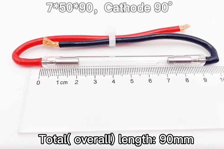 UK Firstlight IPL xenon flash lamps F986=F1185B 7*50*90, with wires, cathode 90 degrees for IPL Elight  OPT beauty machine