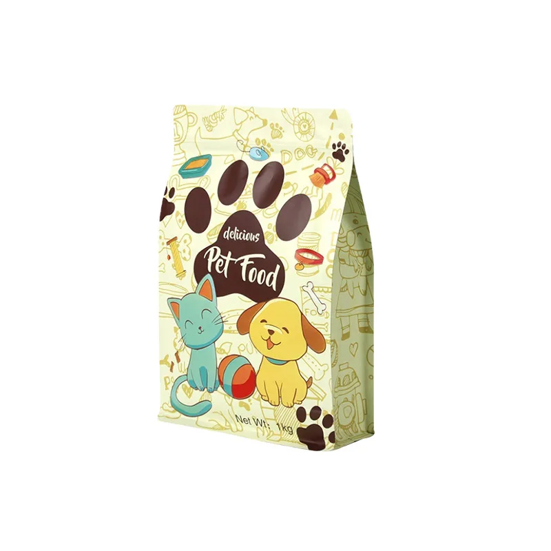 Eco friendly blister plastic packaging pet dog cat food meat tray container