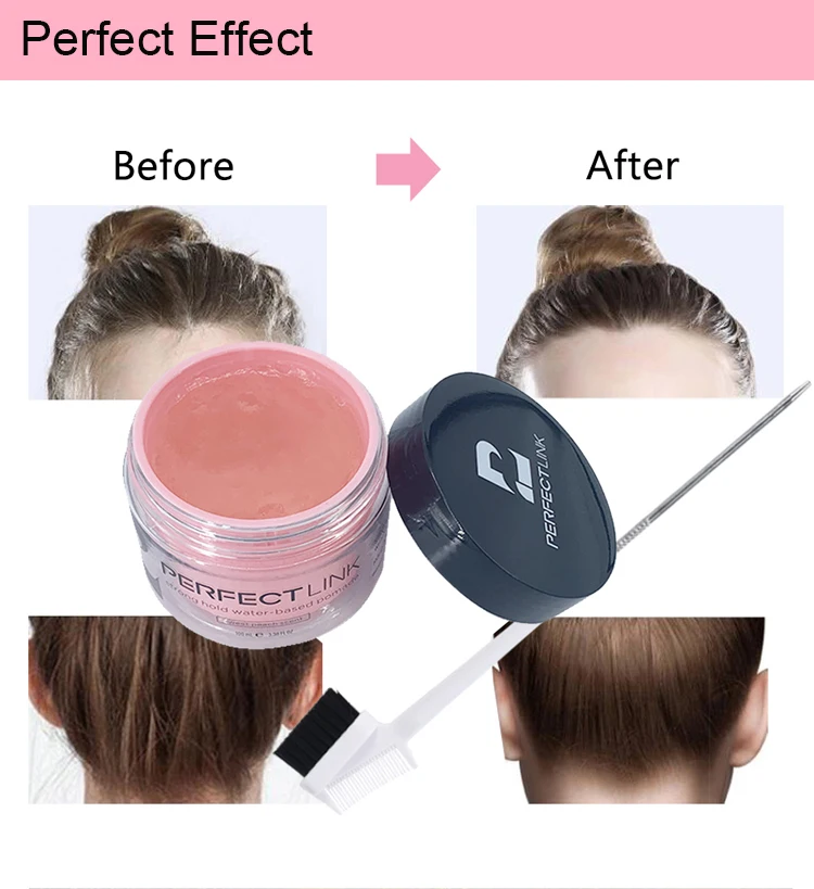 Private Label Barber Shop Beauty Hair 4c products Edge Control Super African  Vegan Extra Hold Gel Edge Control