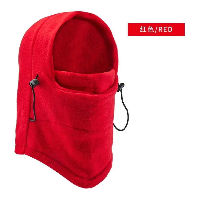 Winter Warm Fleece Balaclava Outdoor Sports Cycling Headwear Windproof Cs Face Mask Hood Hat