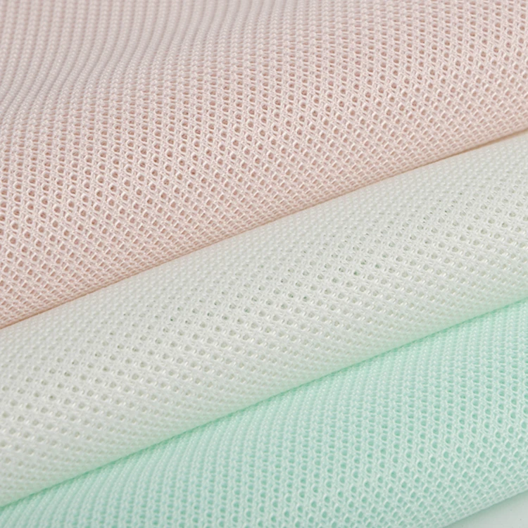 300GSM 100% Полиэстеровая трикотажная 3D разделитель сэндвич воздушная сетчатая ткань для обуви/офисного кресла/автомобильных сидений