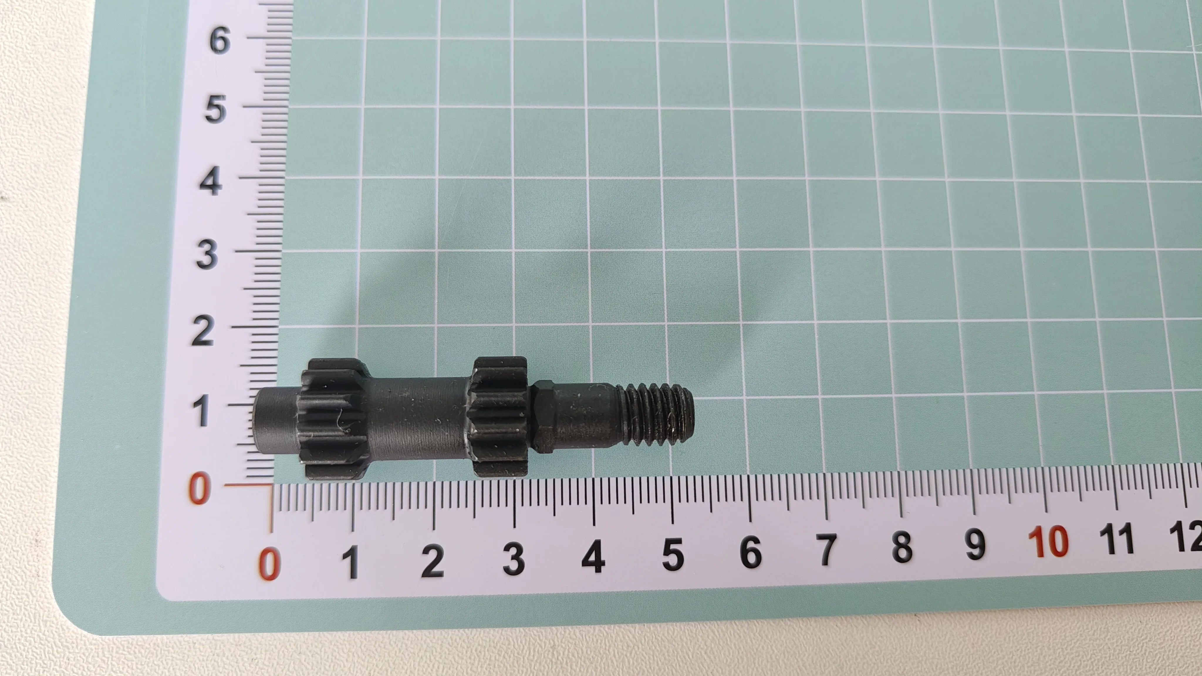 Blackened CNC Machining Parts Small Precision Transmission Duo Gear Components Manufacturer Factory