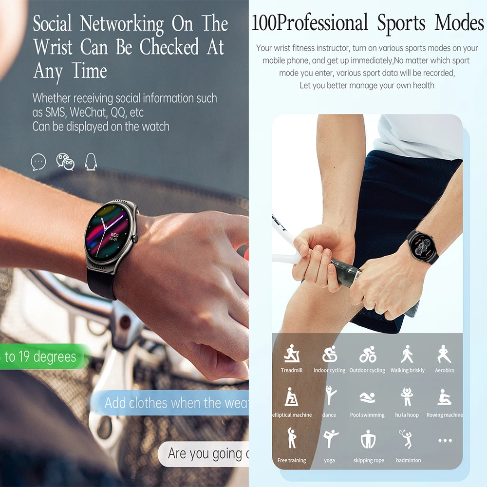 2023 Perfume Smart Watch H32 with 1.28inch Fitness sport Sleep Tracker Calories Tracking Pedometer smartwatch