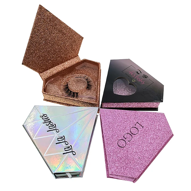 Luxury Cosmetic 3D Faux Mink Custom Logo Package False Eyelash mink lashes mink fake eyelash