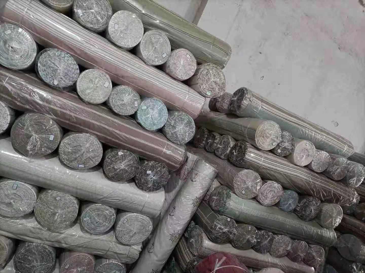 Hot Sale Jacquard High Quality Stain Repellent Stock Linen Home Textile Curtain Window Fabric