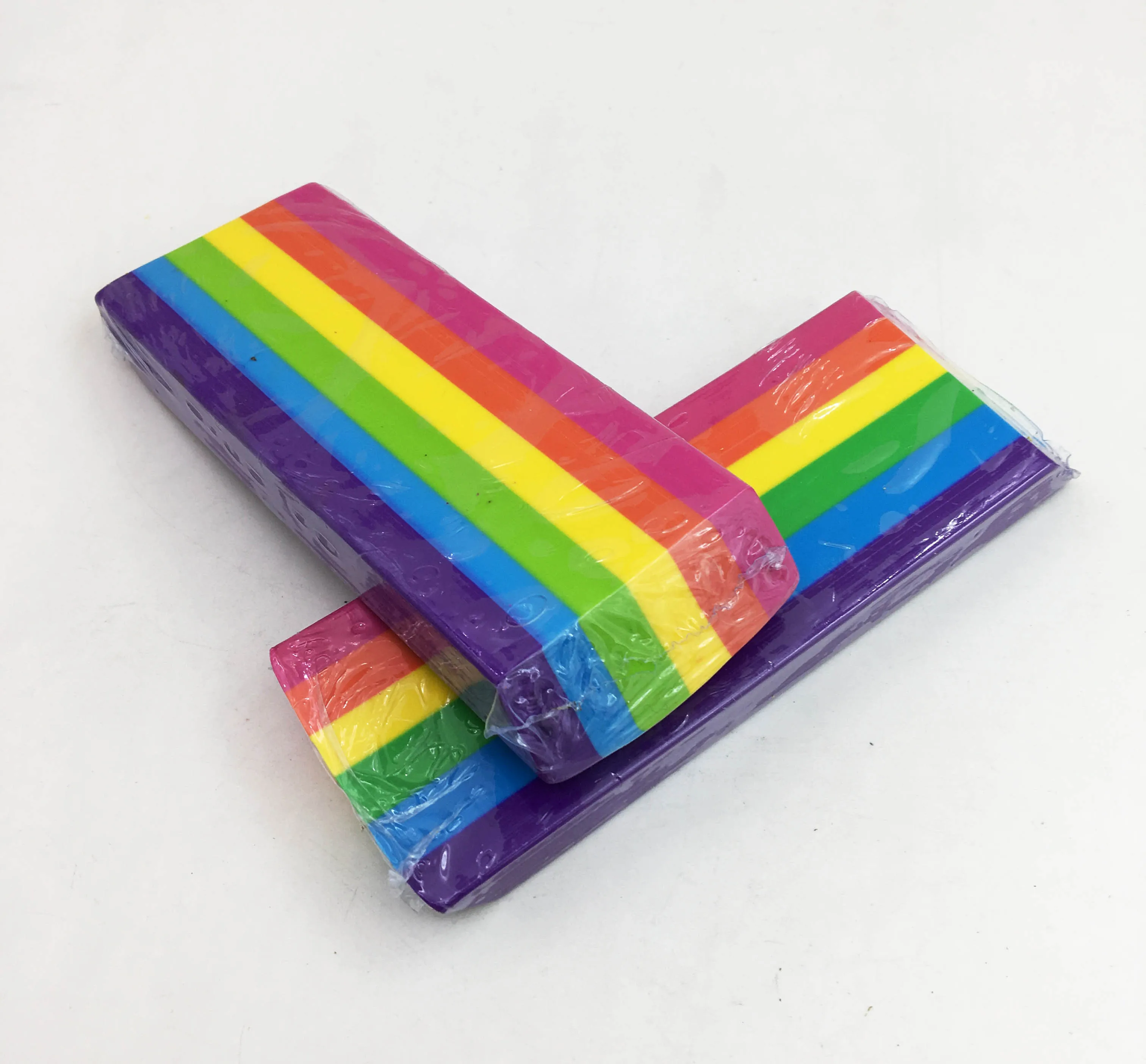 Environmental TPR Jumbo Rainbow Erasers