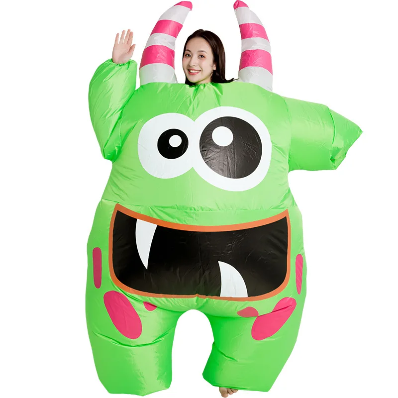 green monster wholesale inflatable costume for adults Halloween Christmas Carnival Inflatable Costume