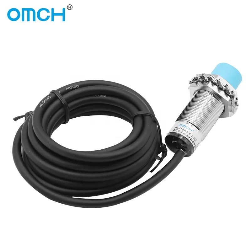 OMCH M18 Waterproof Inductive Type Proximity HLJ18A3-5 HLJ18A3-8  Approach  Proximity Switch