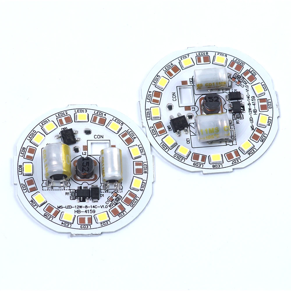 9w LED DOB AC module for plastic bulb led pcb assembly connect 220v directly high voltage dob led module