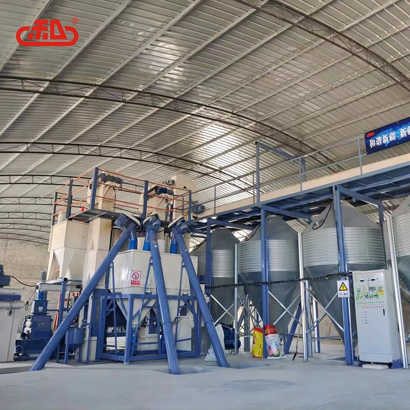 100Ton per day animal feed factory powder feed making plant with factory price
