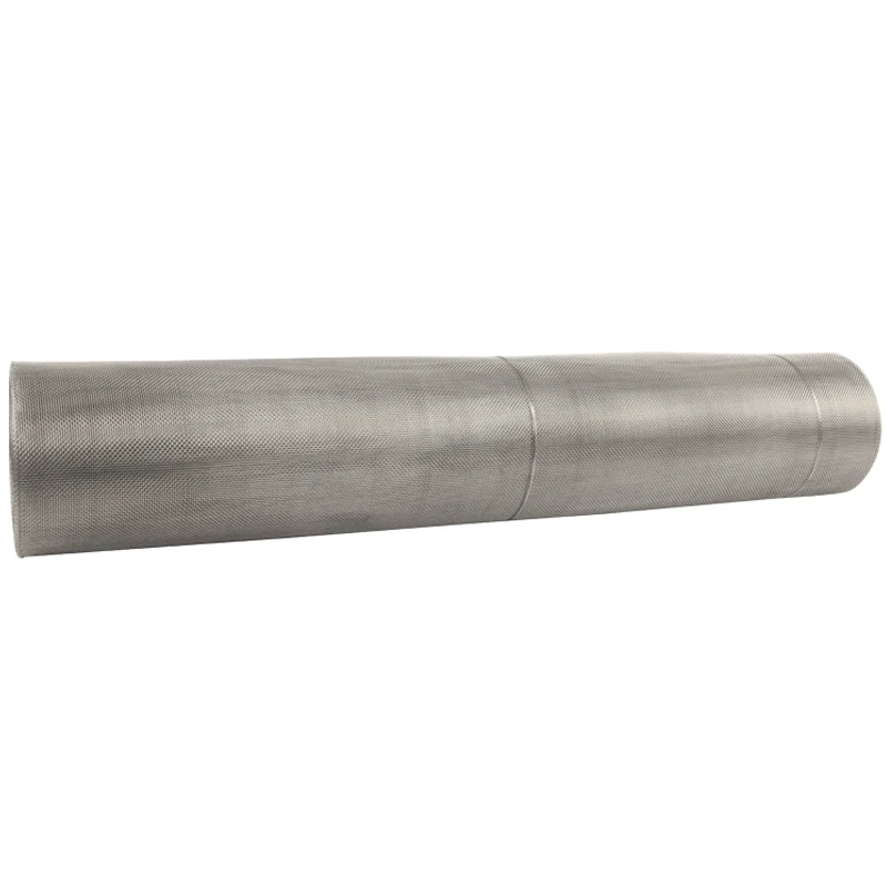 Food Grade Aisi Sus 304 316 316l 430 904l 150 120 180 220 Micron Screen Stainless Steel Wire Mesh Stock Supply