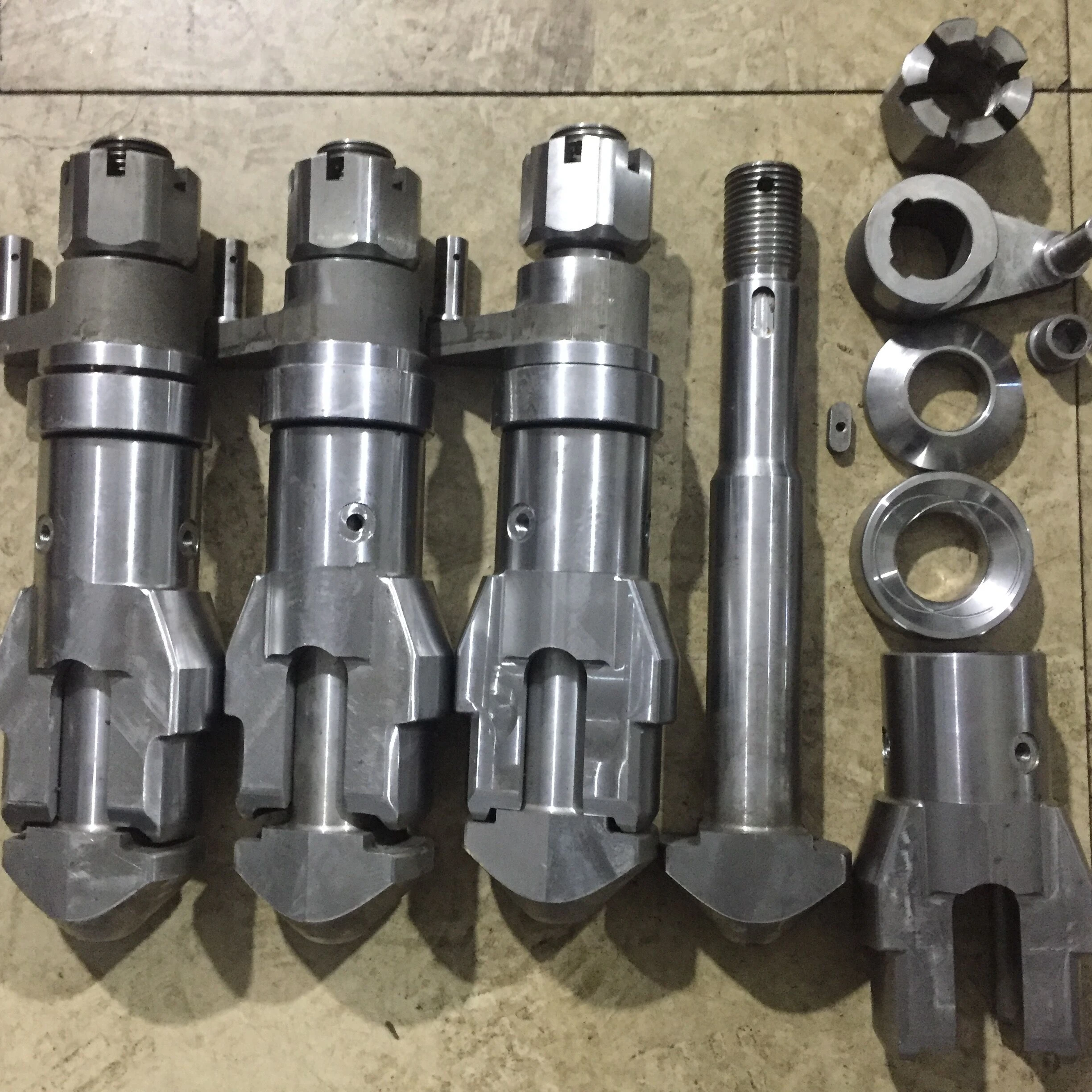 Twist lock pin kit head blocks for CONTAINER SPREADER