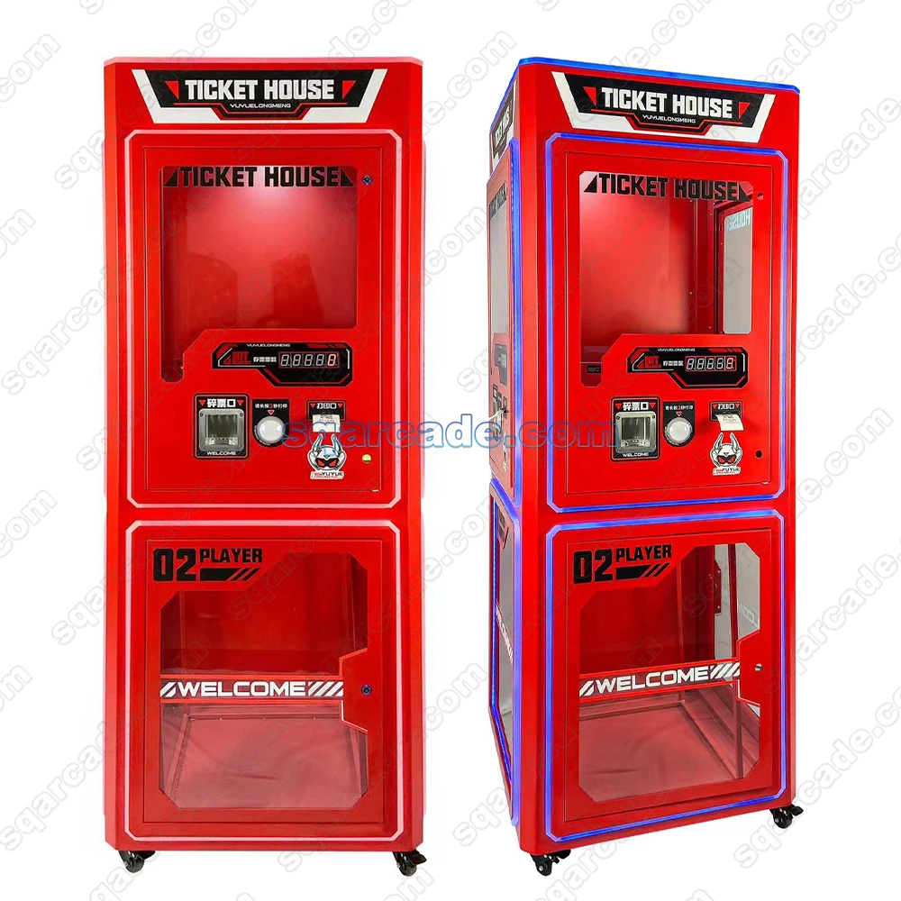 New Design Entertainment Ticket Eater Machine Simulator Ticket Counting Machine Arcade Game Ticket Counter for Sale