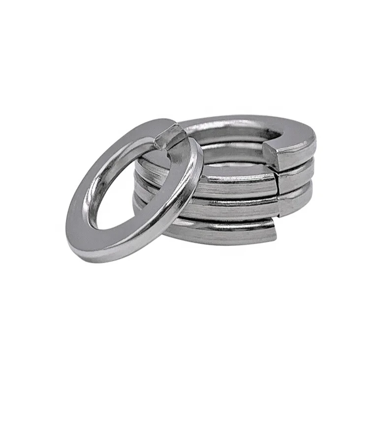 JIS 304 Stainless Steel Non-Standard Spring Lock Washer M2.5 M3 M12 M14 M16 M24 M30 Split Lock Washer Ring Elastic Gasket