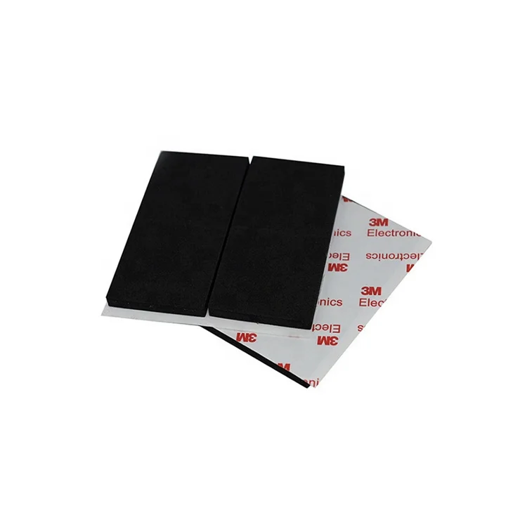 Hot Sale Die Cutting CR Neoprene Rubber Foam With Adhesive