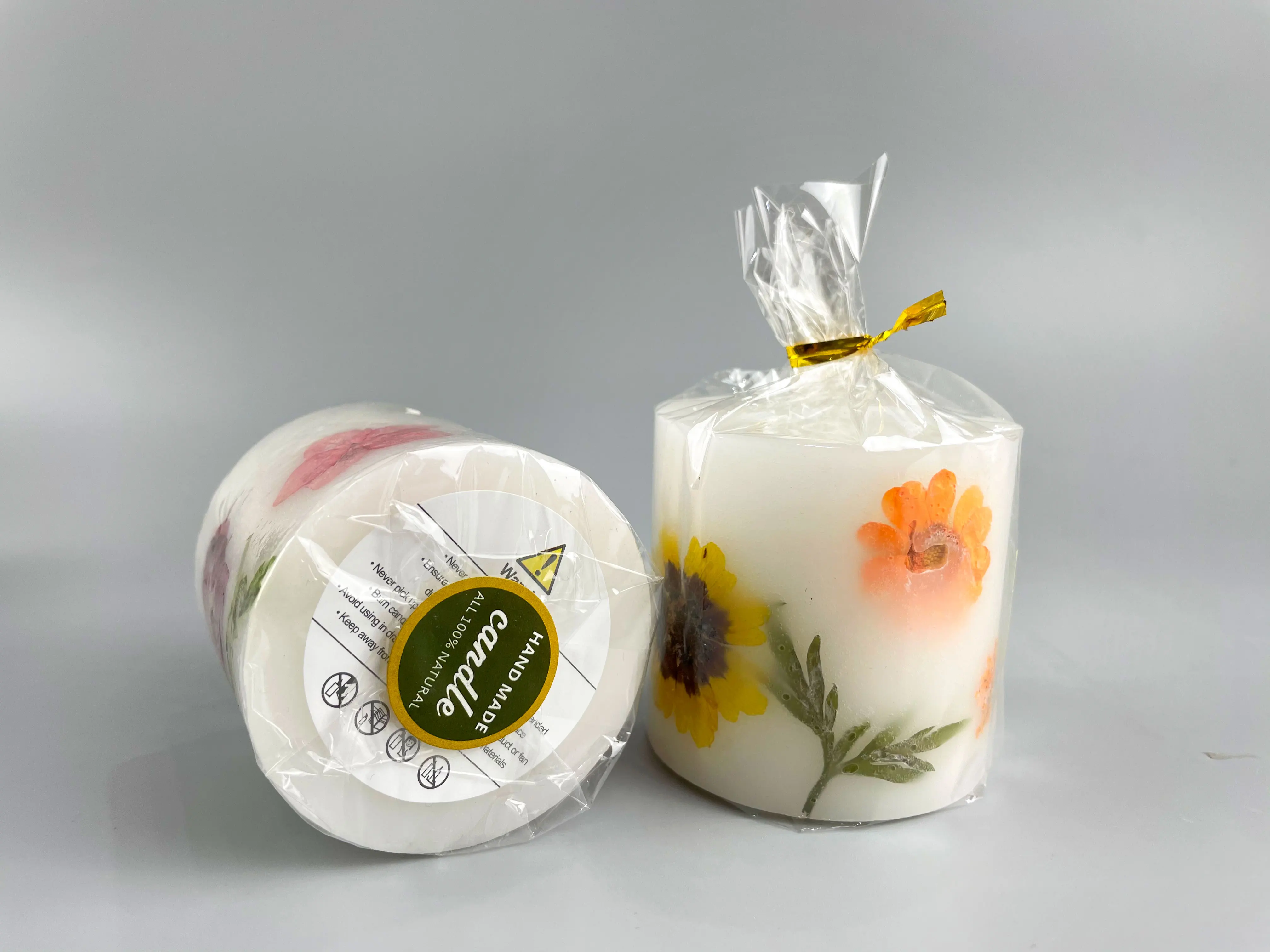 most popular wholesale cheap price  painted pillar candle with high quality