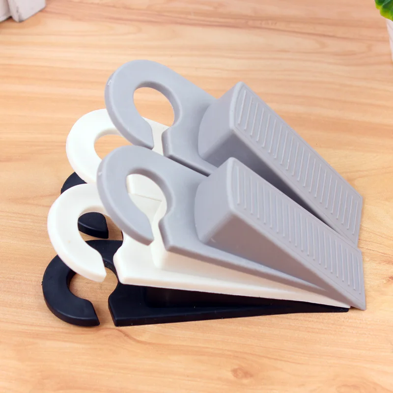 Creative Home Gifts Cute Bottle-Shaped Rubber Door Stops Safety Door Holder Silicone Door Stopper