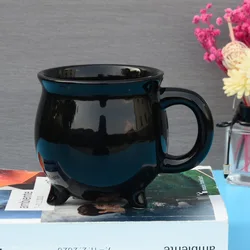 Creative Cauldron Mug Halloween Ghost Festival Gift 3D Ceramic Mug Manufacturer Wholesale