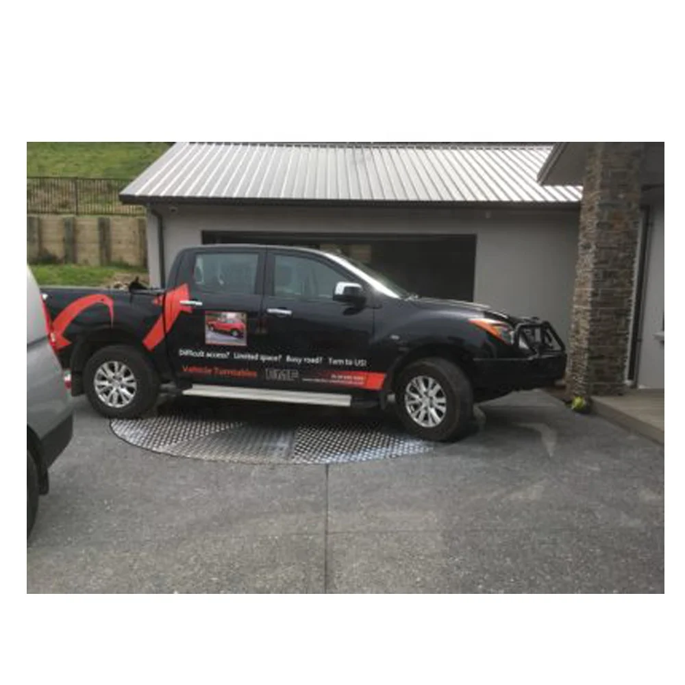 cheap price 3000kg 360 degree car photography turntable rotating platform house car parking turntable